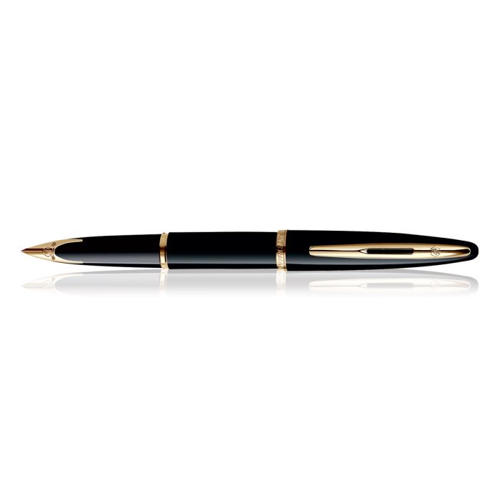 Waterman Carene Black Sea Gold Trim  Fountain Pen Fine Nib