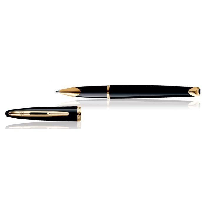 Waterman Carene Black Sea Gold Trim  Roller Ball Pen