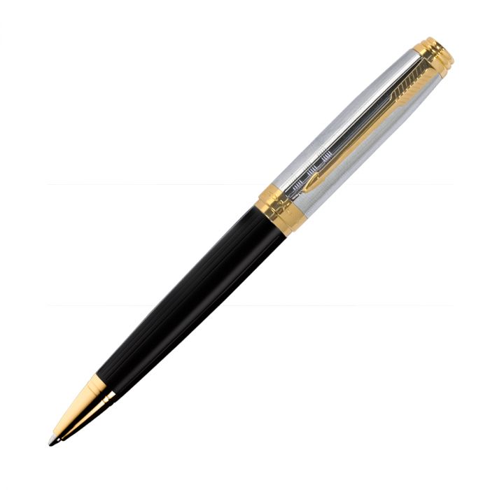 Parker Ambient Deluxe Black Gold Trim Ball Pen