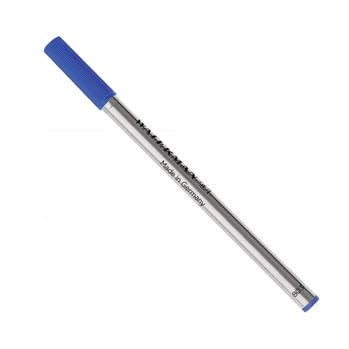 Waterman Roller Ball Pen Refill Blister Pack - Blue Fine