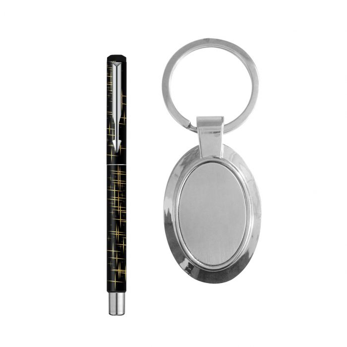 Parker Vector Special Edition Roller Ball Pen + Key Chain Gift Set