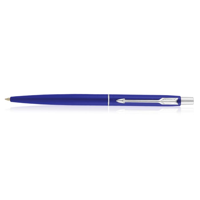 Parker Classic Matte Navy Blue Chrome Trim Ball Pen