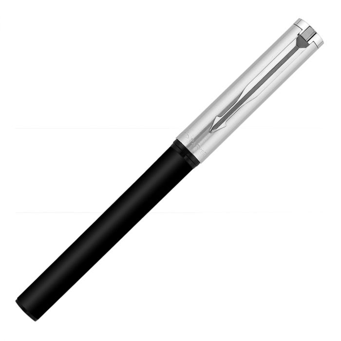 Parker Beta Premium Roller Ball Pen Chrome Trim Silver Finish Cap