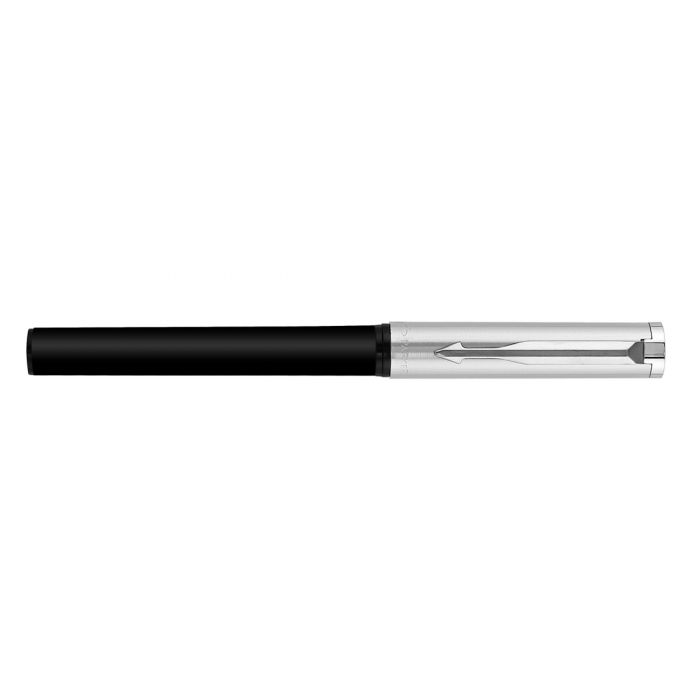 Parker Beta Premium Roller Ball Pen Chrome Trim Silver Finish Cap