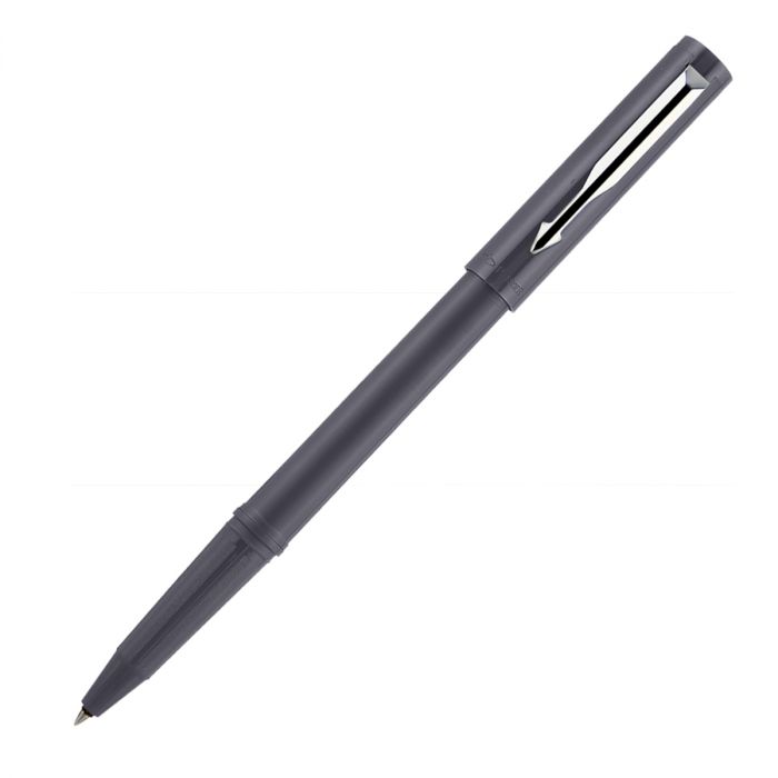 Parker Beta Standard Roller Ball Pen  Chrome Trim Dark Grey