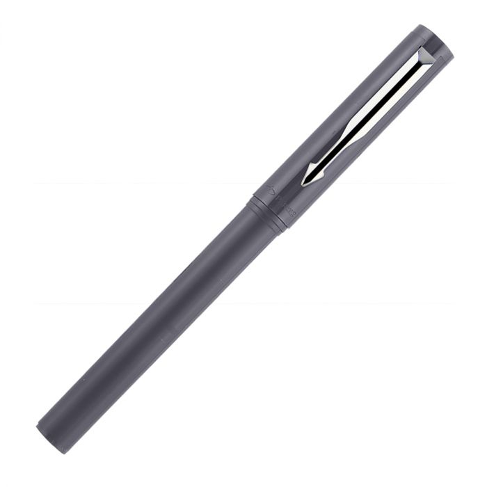 Parker Beta Standard Roller Ball Pen  Chrome Trim Dark Grey