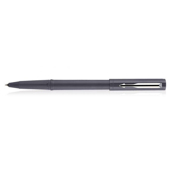 Parker Beta Standard Roller Ball Pen  Chrome Trim Dark Grey