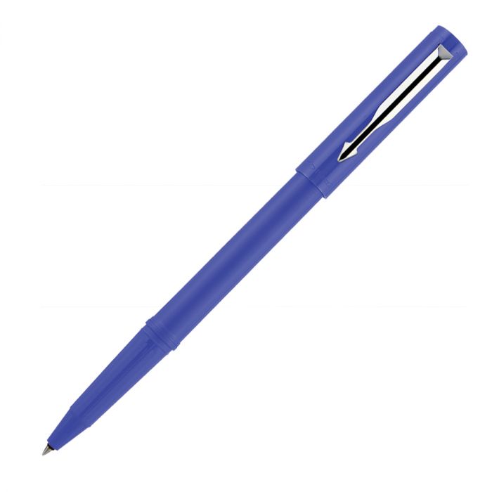 Parker Beta Standard Roller Ball Pen Chrome Trim Light Blue Body Color