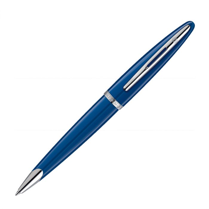 Waterman Carene Blue  Silver Trim Ball Pen