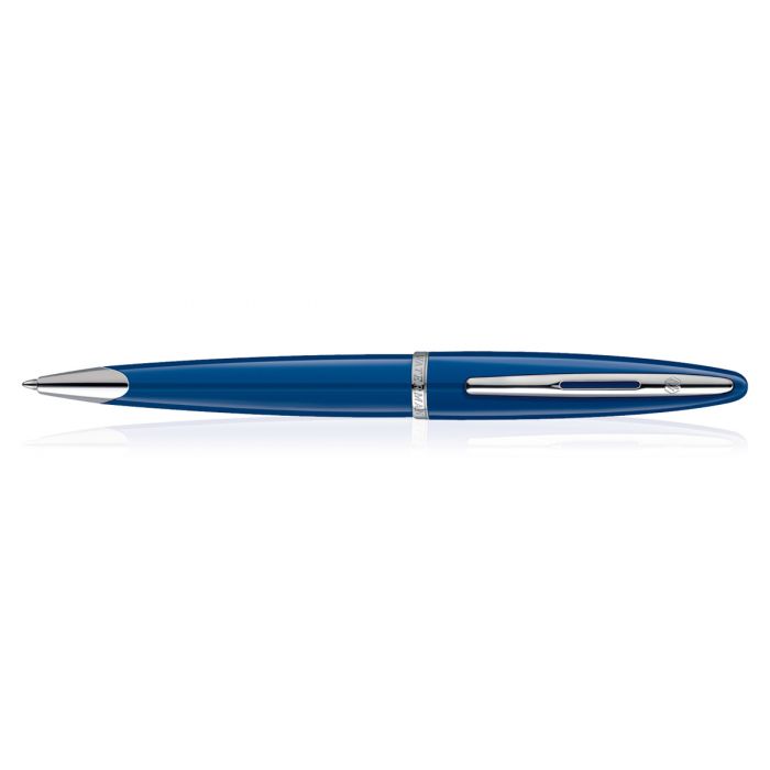 Waterman Carene Blue  Silver Trim Ball Pen