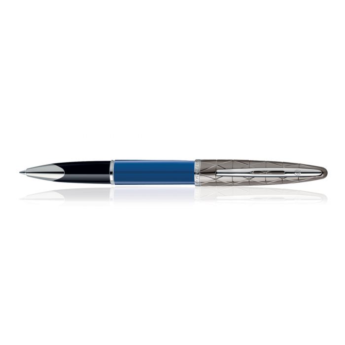 Waterman Carene Contemporary Blue & Gun Metal St Roller Ball Pen