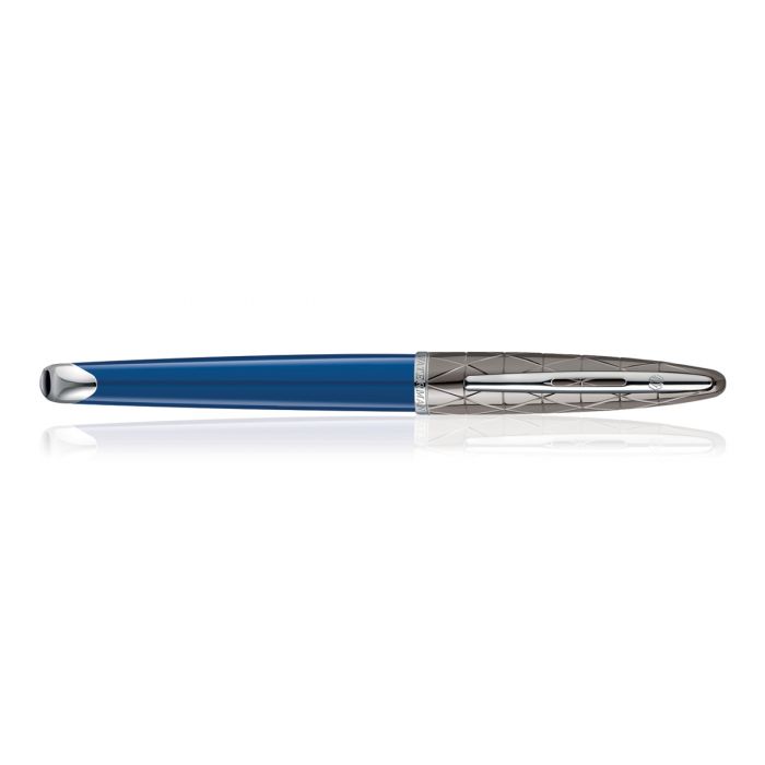 Waterman Carene Contemporary Blue & Gun Metal St Roller Ball Pen