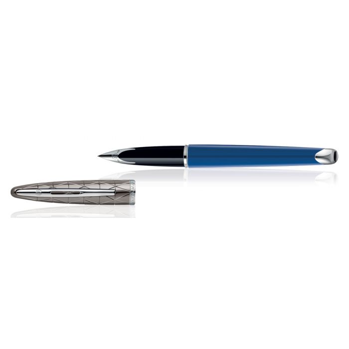 Waterman Carene Contemporary Blue & Gun Metal St Fountain Pen