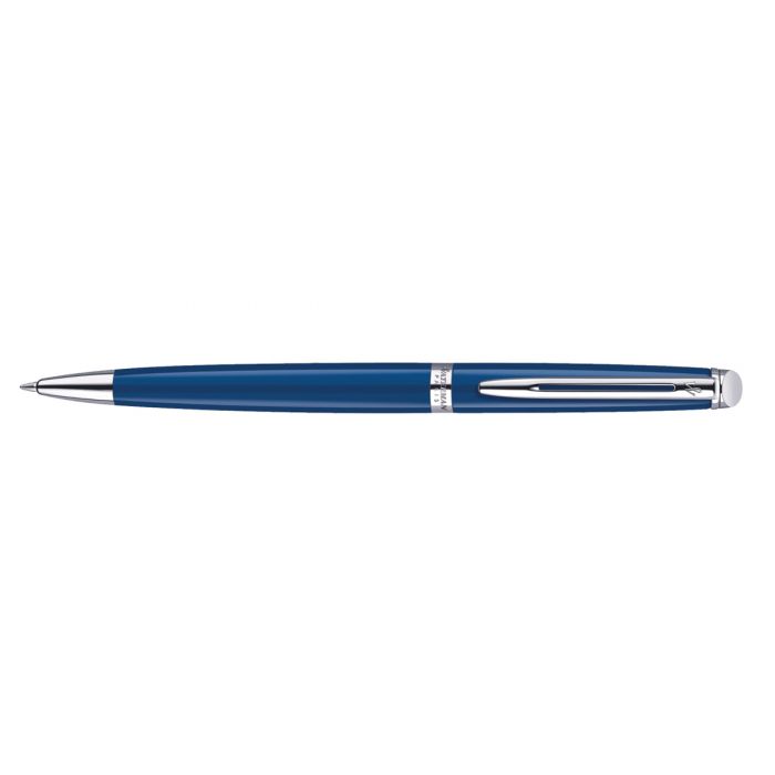 Waterman Hemisphere Blue Chrome Trim  Ball Pen