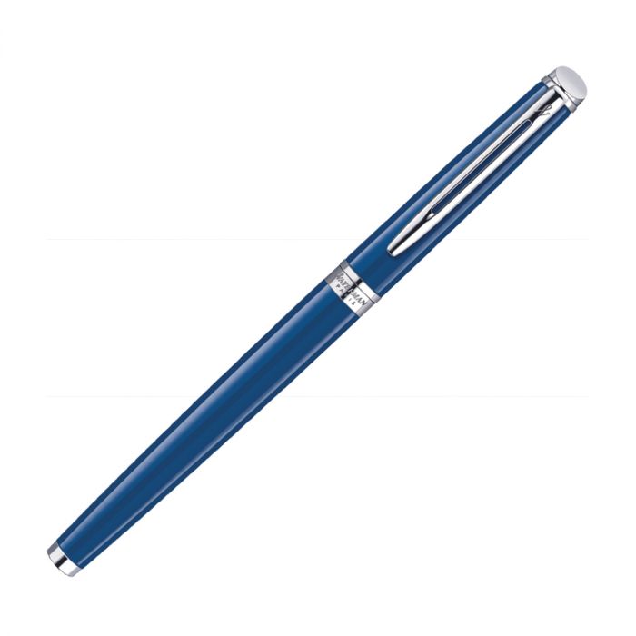 Waterman Carene Contemporary Blue & Gun Metal St Fountain Pen