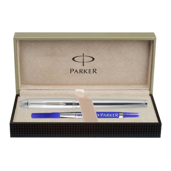 Parker Odyssey Shiny Chrome Chrome Trim Roller Ball Pen