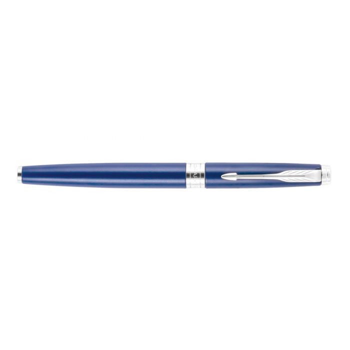 Parker Aster Matte Blue Chrome Trim Roller Ball Pen