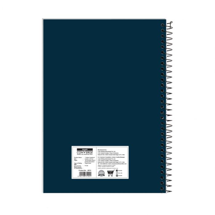 Luxor Exercise Notebook-Spiral, A4 Notebook Ruled 160 Pages , 20.3*26.7cm
