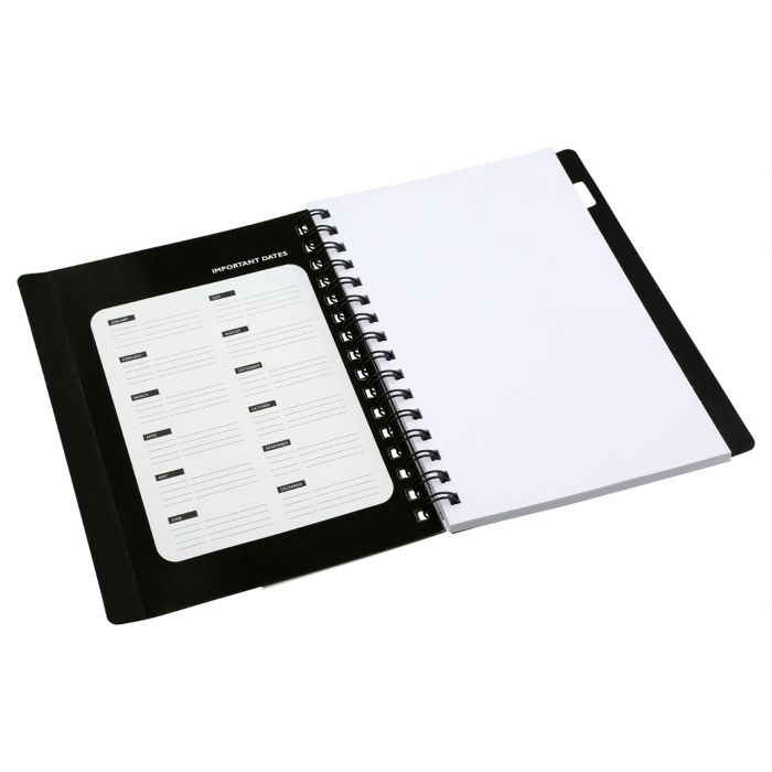 Luxor Single Subject Unruled Note Book A5-160 Pages, 14.0*21.6 cm