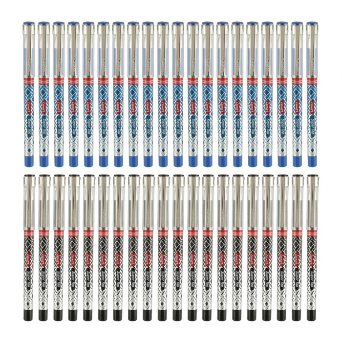 Luxor Super Top Ball Pen - 0.7Mm Tip - Assorted Pack Of 40