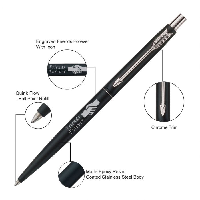 Parker Friends Forever Special Edition_Parker Classic Ball Pen With Chrome Trim