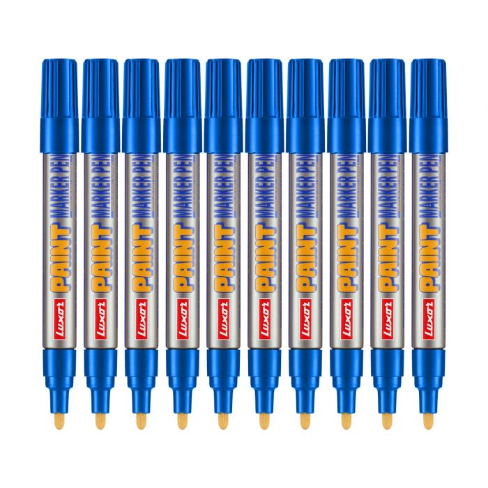 Luxor Paint Marker - Blue - Box Of 10