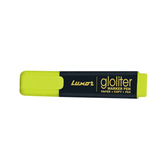 Luxor Highlighter - Yellow - Box Of 10
