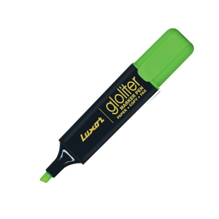 Luxor Highlighter - Green - Box Of 10