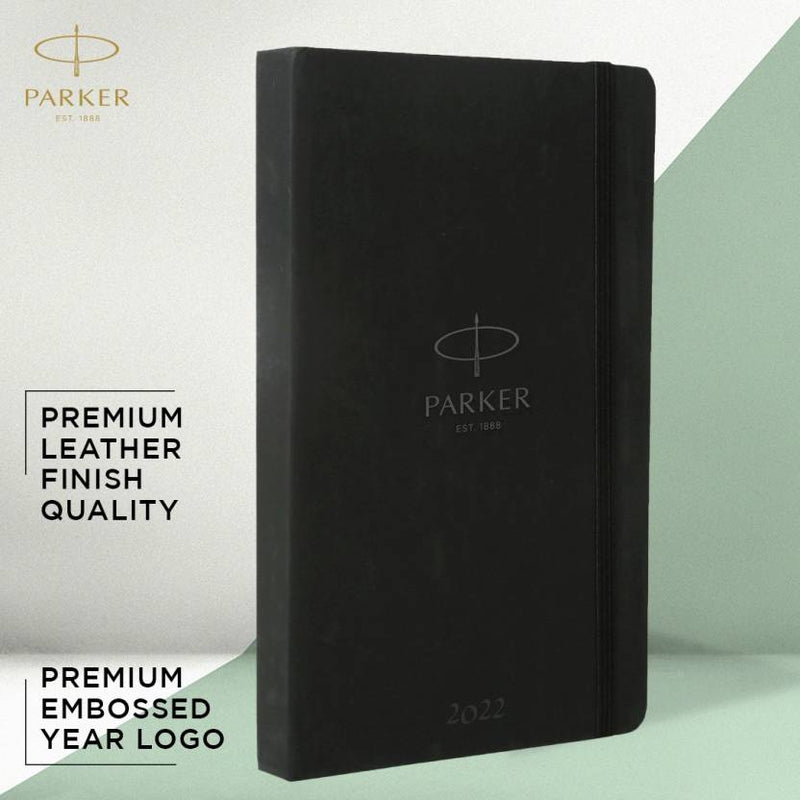 PARKER Celebration 2022 Diary + Beta Neo Ball pen Regular Gift Set Ruled 312 Pages  (Black)