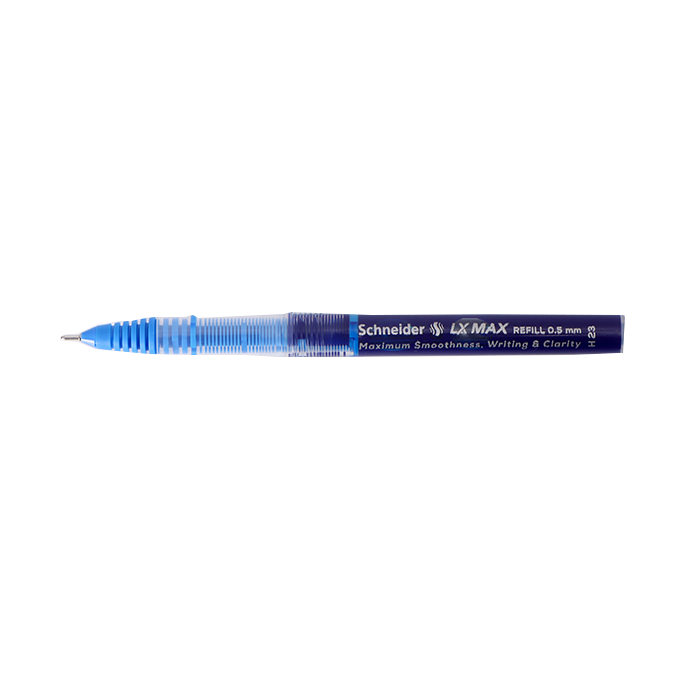 Schneider LX Max Needle Tip Roller Ball Pen REFILL BLUE