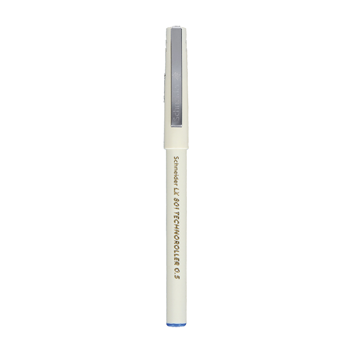 Luxor Schneider LX 801 Technoroller | Roller Ball Pen | Pack of 3 - (2 Blue + 1 Black) | Needle Tip | 0.5mm