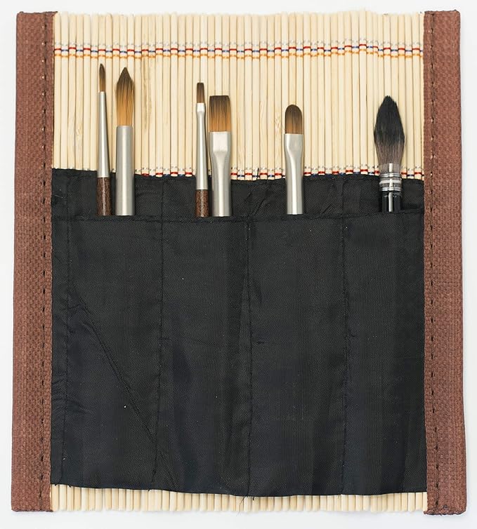 Sennelier Solid Bamboo Brushes Holder