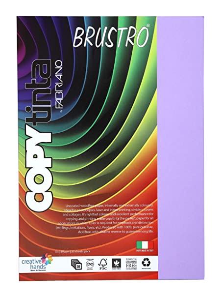 Brustro Copy Tinta A4 Violet Shade (Pack of 1)