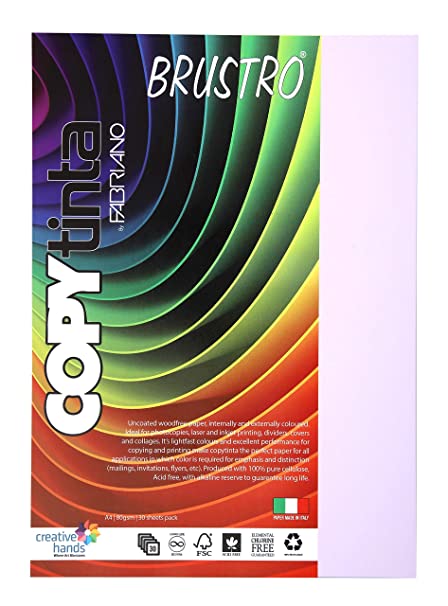 Brustro Copy Tinta A4 Pastel Pink Shade (Pack of 1)