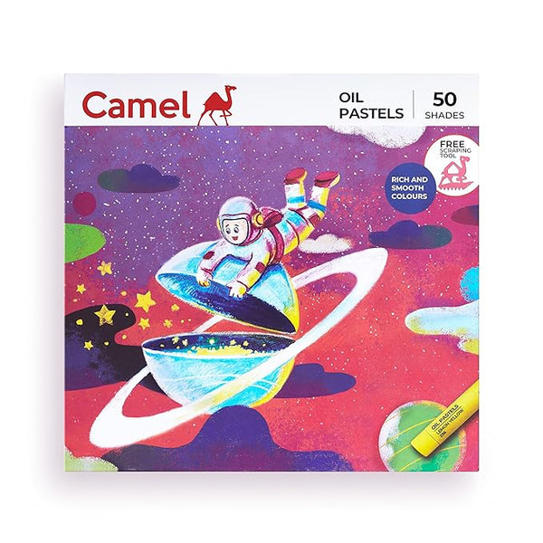 Camel Oil Pastel 50 Shades Paper Pack