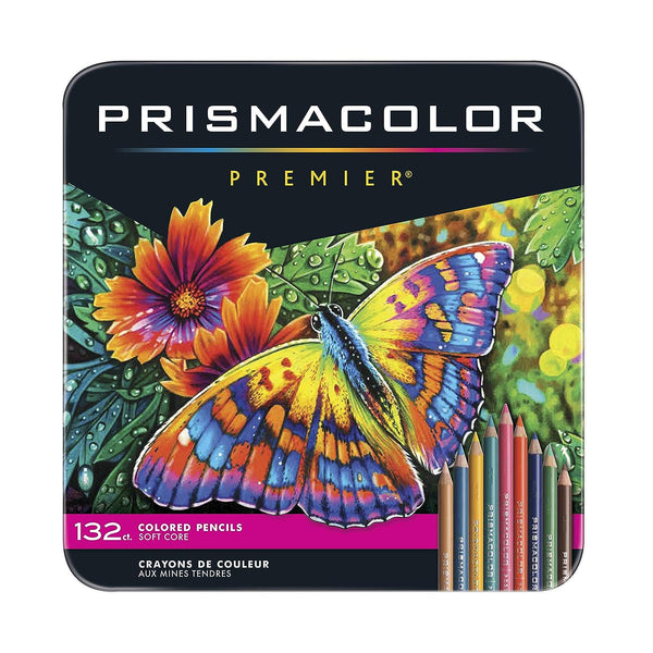 Prismacolor Premier Soft Core Colored Pencil, Set of 132 Assorted Colors