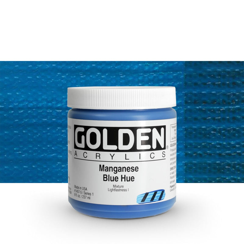 Golden Heavy Body Acrylic Paints 236ML Manganese Blue Hue