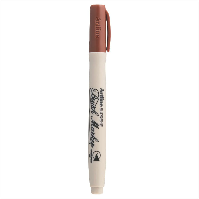 Artline Supreme Brush Marker Brown