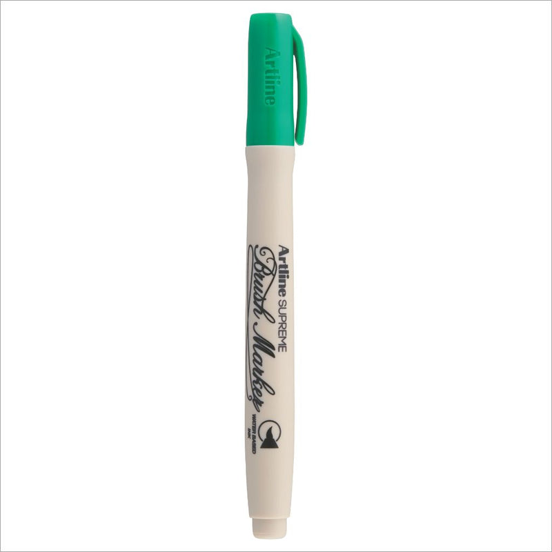 Artline Supreme Brush Marker Green