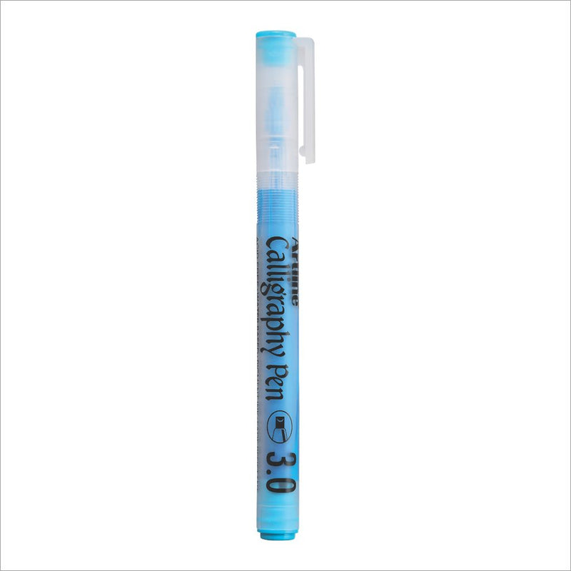 Artline Pastel Calligraphy Pen 3.0Mm Pastel Blue