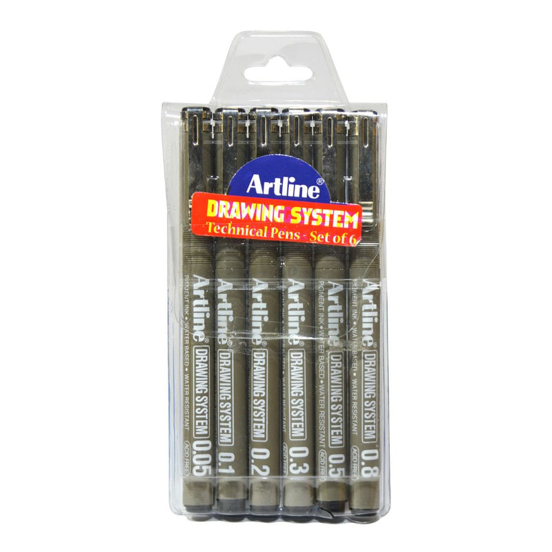 Artline Drawing System Pen Set 4 