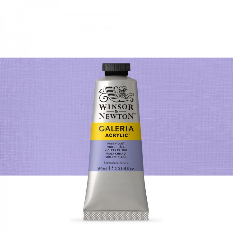 Winsor & Newton Galeria Acrylic Colour - Tube of 60 ML - Pale Violet (444)