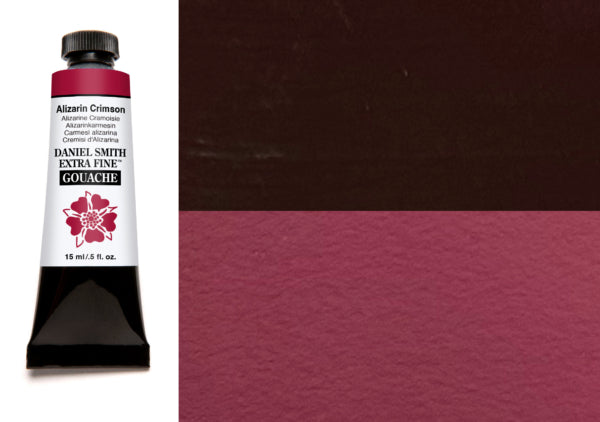 DANIEL SMITH Extra Fine Gouache Color Alizarin Crimson 15ml