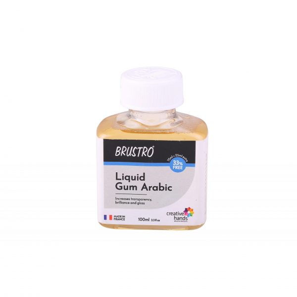 Brustro Professional Liquid Gum Arabic 100ml (75ml + 25ml Free)