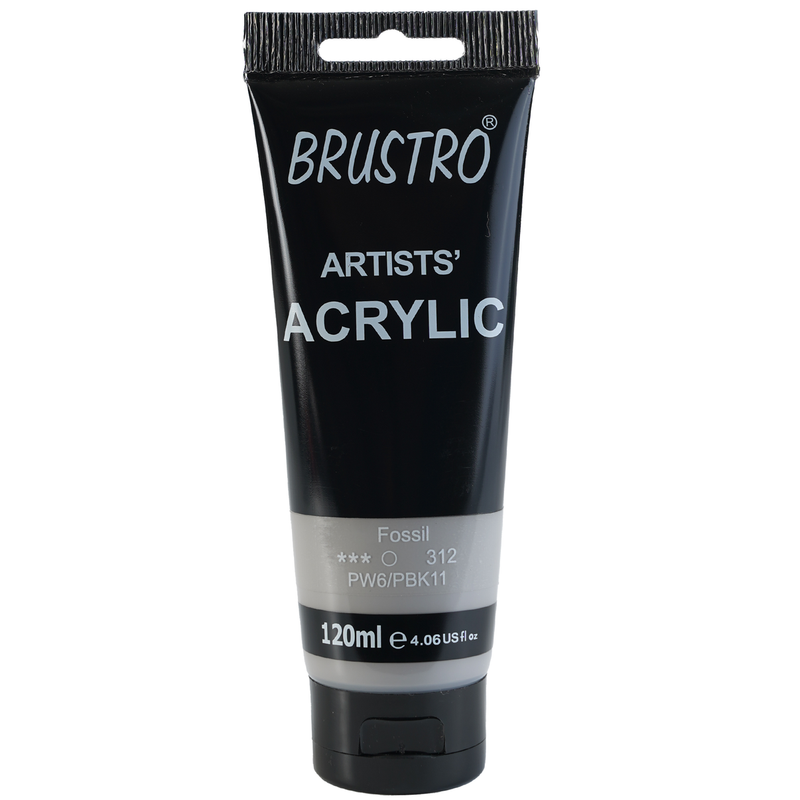 BRUSTRO Artists Acrylic 120ml Fossil (Pastel Tone)