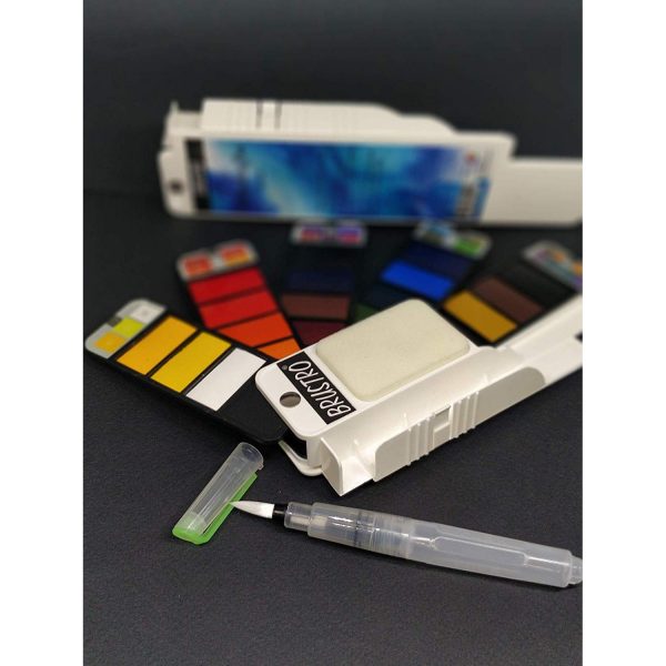 Brustro Artists Watercolour Pan Set of 25