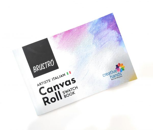 Brustro Artists’ Italian Canvas Roll Swatch Book