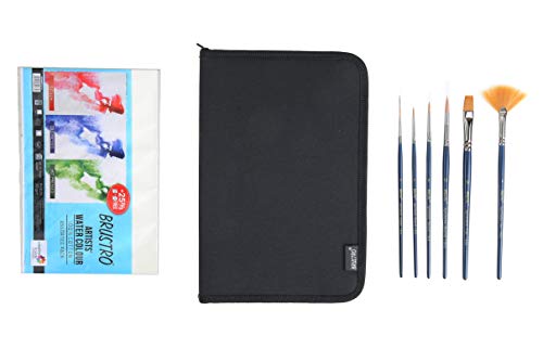 Brustro Artists’ Watercolor Travel Brush Set B