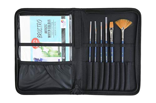 Brustro Artists’ Watercolor Travel Brush Set B