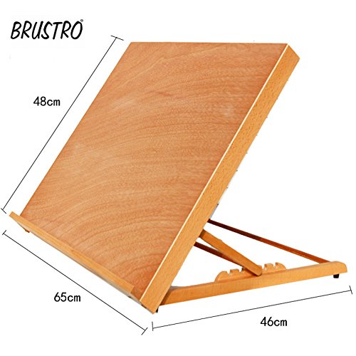 Brustro Artists’ Adjustable Drawing Painting Easel A2